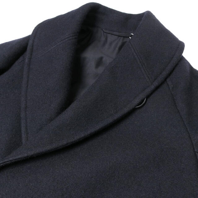 COMOLI(コモリ)の【極美品】18AW COMOLI WOOL SHAWL COLLAR COAT メンズのジャケット/アウター(チェスターコート)の商品写真