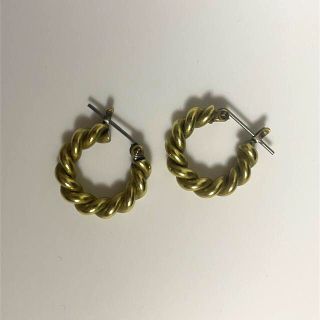 デミルクスビームス(Demi-Luxe BEAMS)のLAURA LOMBARDI ローラロンバルディ MINIツイストフープピアス(ピアス)