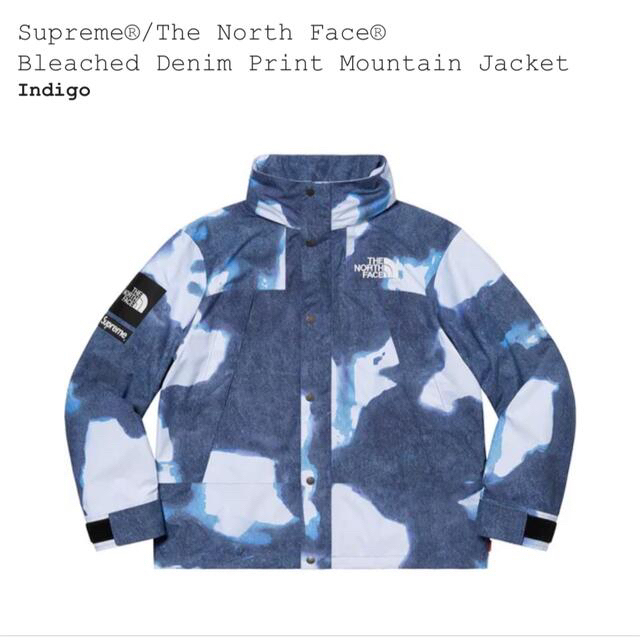 Supreme(シュプリーム)のsupreme The north face bleached mountain メンズのジャケット/アウター(マウンテンパーカー)の商品写真