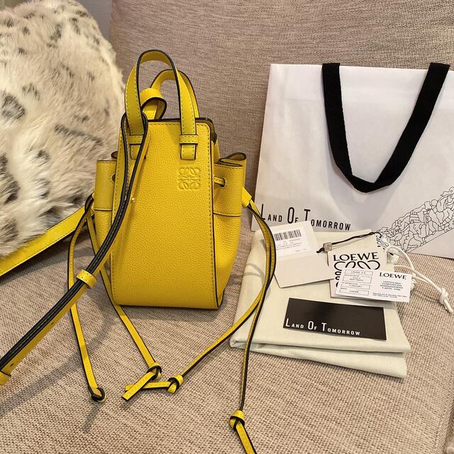 希少!!】 LOEWE ロエベ♡ハンモックミニ イエロー - ショルダー