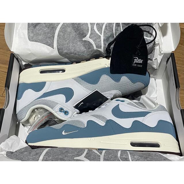 patta NIKE AIR MAX 1 /P NOISE AQUA 26.5