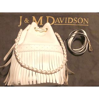 ドゥーズィエムクラス(DEUXIEME CLASSE)のJ&M DAVIDSON　カーニバル　白CARNIVAL M　NEW WHITE(ショルダーバッグ)