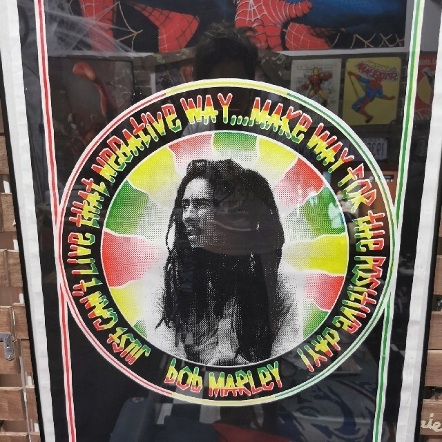 ブラックライトポスター 1993年ヴィンテージ【BOB MARLEY