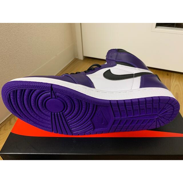 NIKE(ナイキ)のNIKE AIR JORDAN 1 "COURT PURPLE" 26cm メンズの靴/シューズ(スニーカー)の商品写真