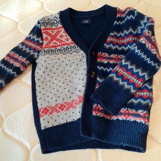 ベビーギャップ(babyGAP)のBabyGAP　カーディガン美品　８０センチ(カーディガン/ボレロ)