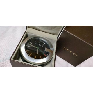 Gucci - 正規美品 グッチ Gロゴ テーブルクロック デスクウォッチ
