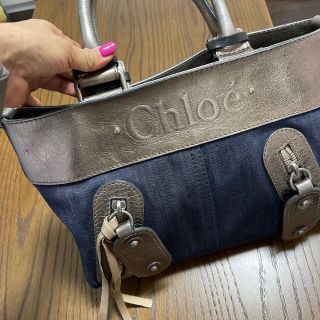 クロエ(Chloe)のChloeデニムバッグ(ハンドバッグ)