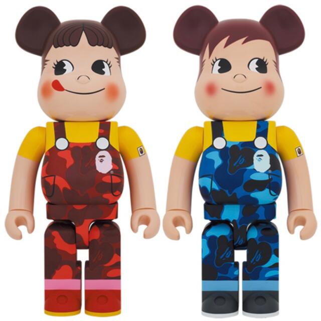 BE@RBRICK BAPE × ペコ&ポコ1000%(2体セット)