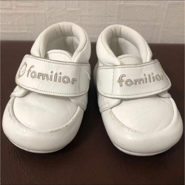 familiar(ファミリア)のfamiliar 室内 ファーストシューズ 11.5 キッズ/ベビー/マタニティのベビー靴/シューズ(~14cm)(スニーカー)の商品写真