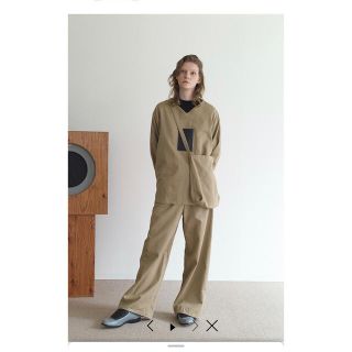 サンシー(SUNSEA)のsunsea 20aw SAFARI WIDE PANTS 値下げ可能(スラックス)