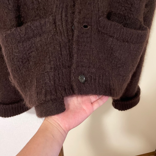 SUNSEA(サンシー)のstein KID MOHAIR CARDIGAN メンズのトップス(カーディガン)の商品写真