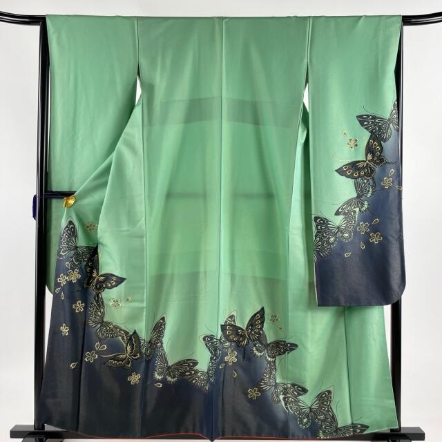 振袖 美品 名品 身丈157cm 裄丈65.5cm 正絹