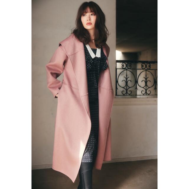 未使用品♡ Wool-Blend Doubleface Belted Coatザラ