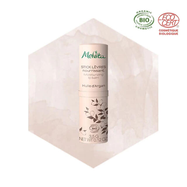 Melvita(メルヴィータ)のメルヴィータ アルガンビオ オイルイン リップバーム コスメ/美容のスキンケア/基礎化粧品(リップケア/リップクリーム)の商品写真