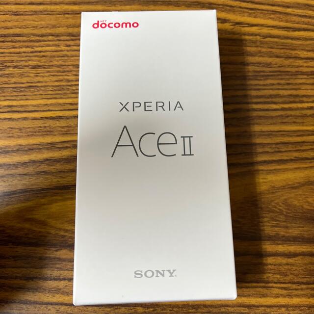 スマホ/家電/カメラSONY Xperia Ace II SO-41B ブラック