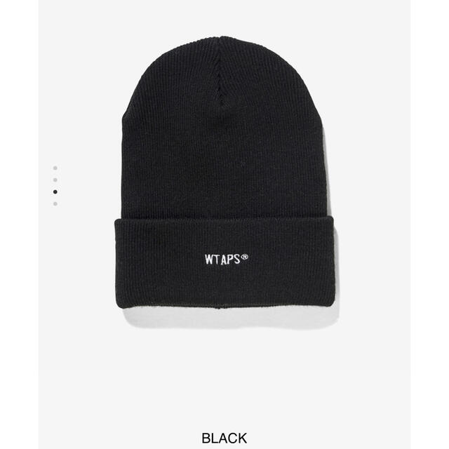 21AW WTAPS BEANIE 01 ACRYLIC ビーニー 黒