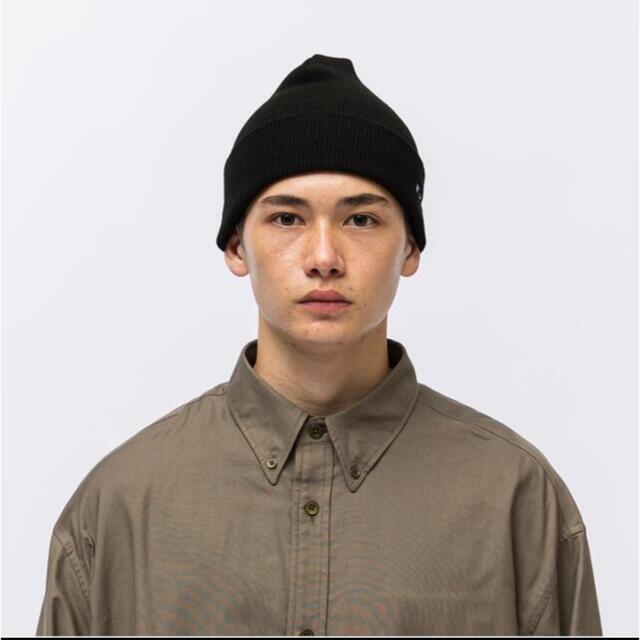 W)taps(ダブルタップス)の21AW WTAPS BEANIE 01 ACRYLIC ビーニー 黒 メンズの帽子(ニット帽/ビーニー)の商品写真