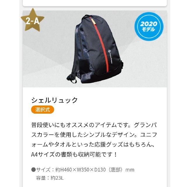 未使用!2020名古屋グランパス リュックの通販 by かりんご's shop|ラクマ
