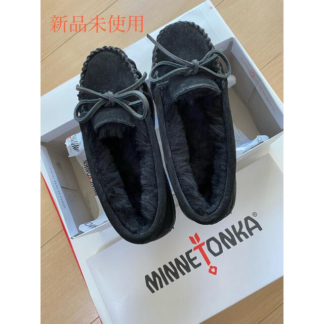 新品未使用MINNETONKA ミネトンカ ファーモカシン