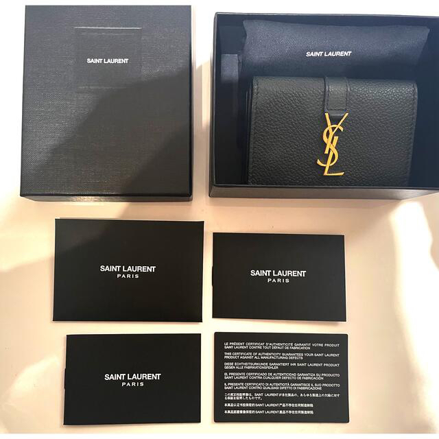 Saint Laurent(サンローラン)のsaint laurent タイニーウォレット YSL ライン オリガミ レディースのファッション小物(財布)の商品写真