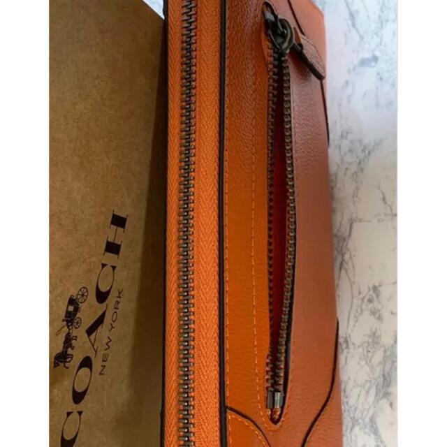 大人気 コーチ 長財布 オレンジ 個性的 新品 未使用 coach | imt.gov.zw