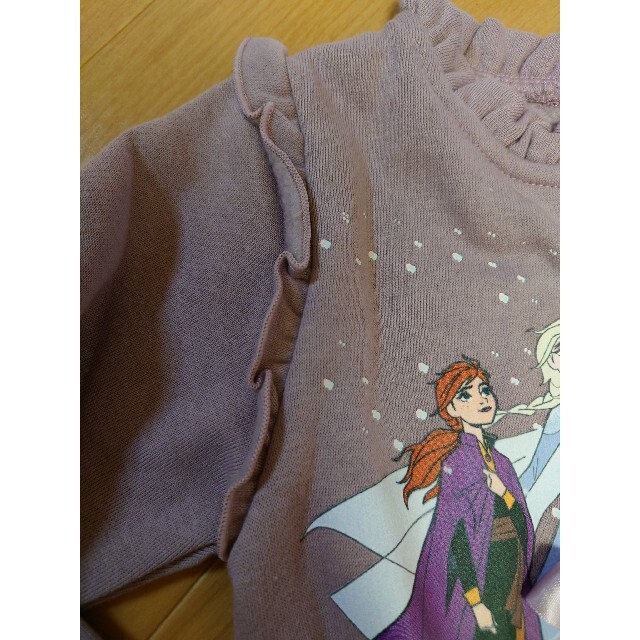 Disney(ディズニー)のアナと雪の女王　ワンピース キッズ/ベビー/マタニティのキッズ服女の子用(90cm~)(ワンピース)の商品写真