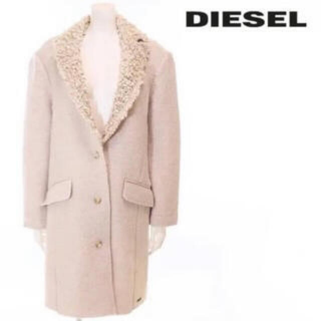 DIESEL(ディーゼル)のディーゼル DIESEL 定価5万　チェスターコート レディース xs s m レディースのジャケット/アウター(チェスターコート)の商品写真