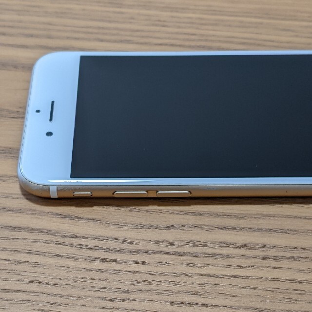 iPhone6 ゴールド au 手帳ケース付き