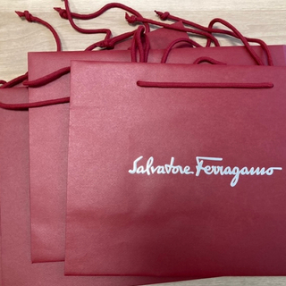 サルヴァトーレフェラガモ(Salvatore Ferragamo)のSalvatore Ferragamoフェラガモ　ショッパー3枚セット(ショップ袋)