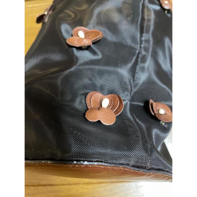 PRADA - プラダ PRADA メッシュバッグ ハンドバッグ フラワーモチーフ