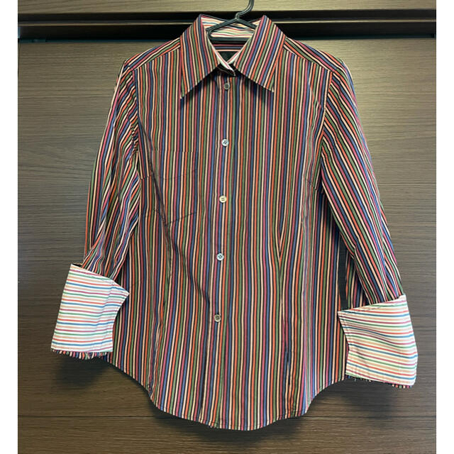 Paul Smith(ポールスミス)のポールスミス ブラック 長袖シャツ 42 レディースのトップス(シャツ/ブラウス(長袖/七分))の商品写真