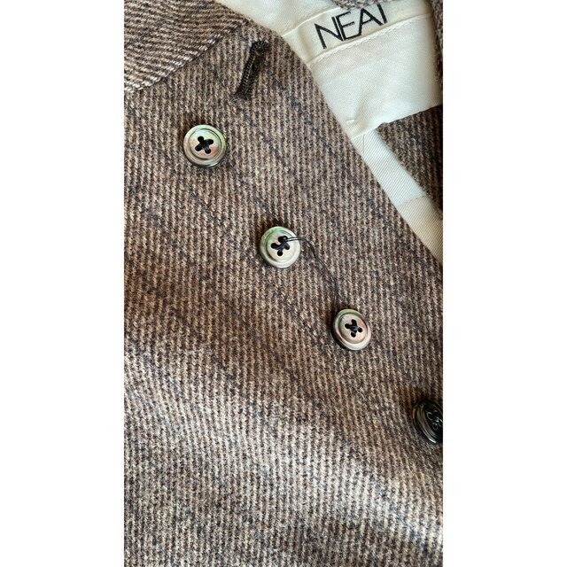 最終値下げ NEAT FELTING FLANNEL CHALK STRIPE 最終値下げ NEAT FELTING FLANNEL CHALK STRIPE