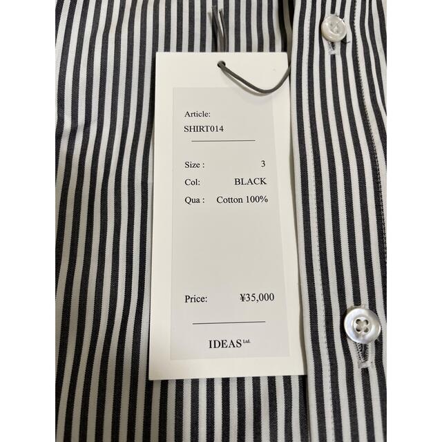 HEUGN ／ユーゲン SHIRT 014 stripe rob サイズ3 2