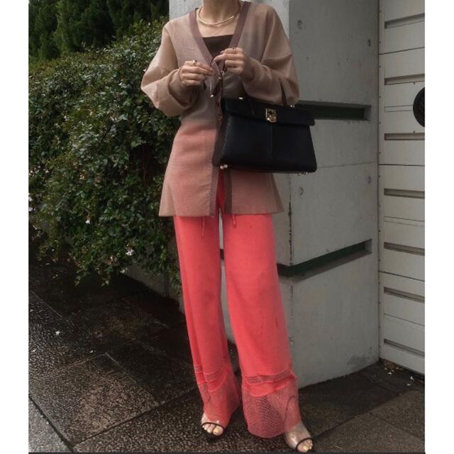 お値下げ！ameri⭐︎CONVERSION MESH KNIT PANTS