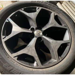 ブリヂストン(BRIDGESTONE)のSJスバルフォレスター 純正ホイール＆タイヤ　ブリジストン　225/55/R18(タイヤ・ホイールセット)