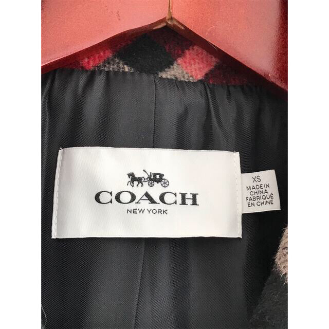 COACH(コーチ)の専用❣️大幅お値下げ^ ^美品❣️コーチcoach ピーコート❣️ レディースのジャケット/アウター(ピーコート)の商品写真
