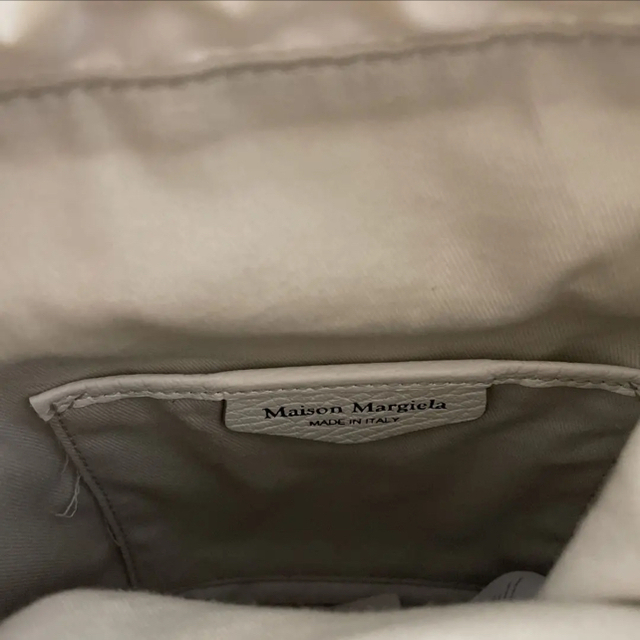 Maison Martin Margiela(マルタンマルジェラ)の5ACバケットバッグ（ホワイト）　メゾンマルジェラ レディースのバッグ(ショルダーバッグ)の商品写真