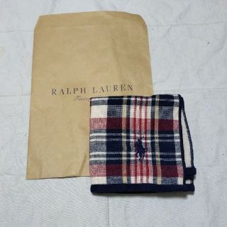 ラルフローレン(Ralph Lauren)のラルフローレンタオルハンカチ2枚セット(ハンカチ)