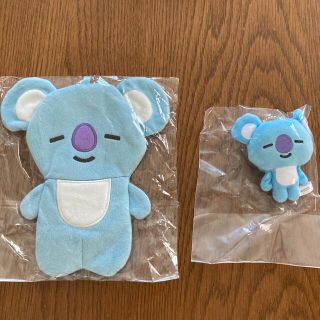 ボウダンショウネンダン(防弾少年団(BTS))のbt21 KOYA ふわふわマスコット&ポーチ(キャラクターグッズ)