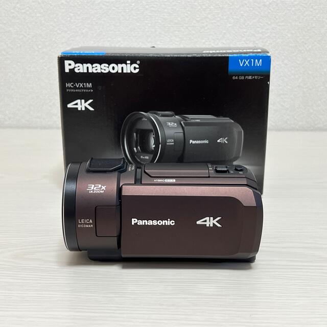 HC-VX1M Panasonic 4K ビデオカメラ 64GB パナソニック