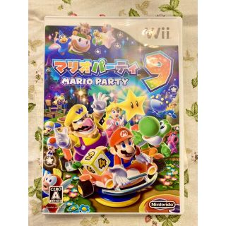 ニンテンドウ(任天堂)の【美品】　マリオパーティ9 Wii(家庭用ゲームソフト)