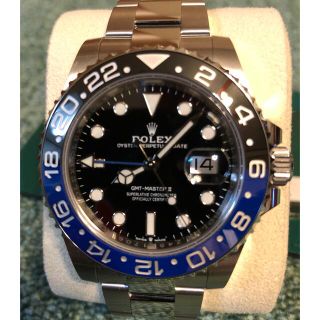 ロレックス(ROLEX)の専用品①ロレックス GMTマスター2 126710BLNR バットマン　未使用品(腕時計(アナログ))