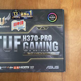 エイスース(ASUS)のTUF H370-PRO GAMING(PCパーツ)