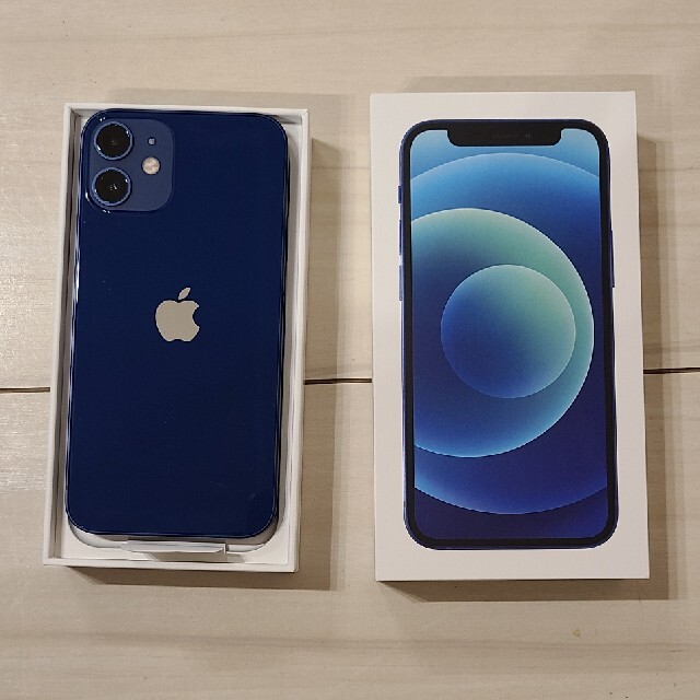 人気が高 iPhone - 新品未使用 iPhone12 mini 128GB ブルー SIMフリー
