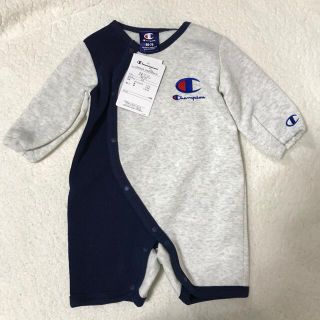 チャンピオン(Champion)の新品！champion チャンピオン ロンパース 男の子 60-70サイズ(カバーオール)