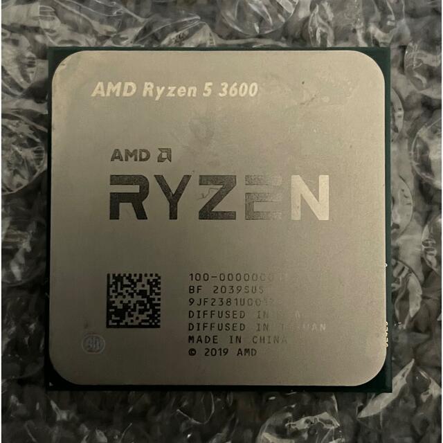 AMD Ryzen 5 3600 3.6GHz 6/12スレ 35MB 65W