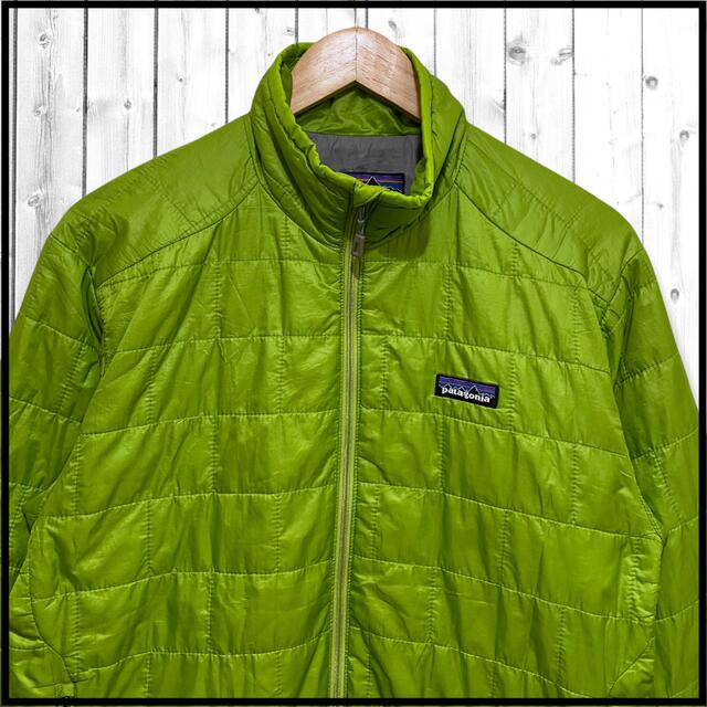 patagonia(パタゴニア)のpatagonia ナノパフジャケット　ブルゾン　プリマロフト　ダウン　キャンプ メンズのジャケット/アウター(ダウンジャケット)の商品写真