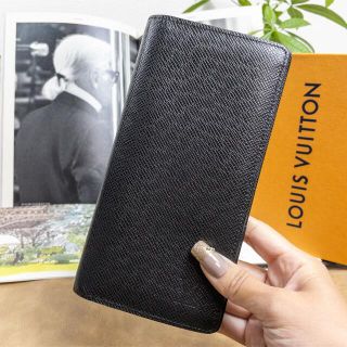 ルイヴィトン(LOUIS VUITTON)の保証書付♡ほぼ未使用ルイヴィトン　長財布■タイガ　ブラザ　極美品＃21657(長財布)