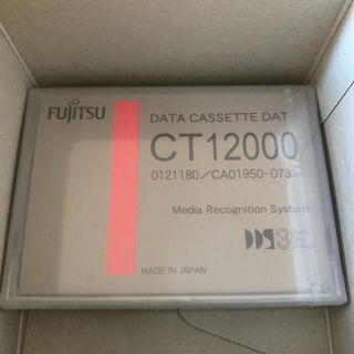 フジツウ(富士通)の富士通 DATテープ CT12000 121180 DDS-3 12GB(PC周辺機器)