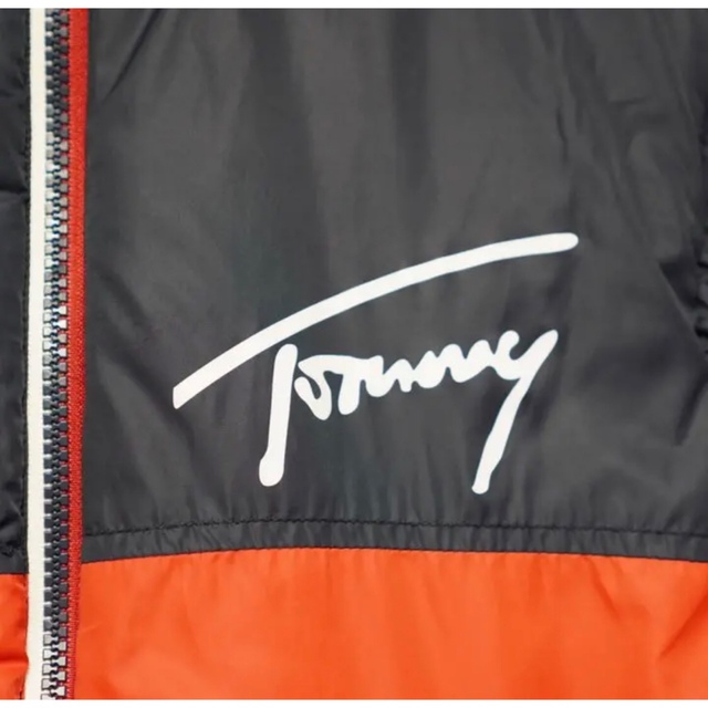 TOMMY HILFIGER(トミーヒルフィガー)のTOMMYGEANS ボア　フリース　リバーシブル　フード袖取り外し　美品　古着 メンズのジャケット/アウター(ブルゾン)の商品写真